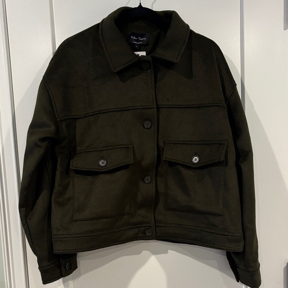 NEW Eden Society (Stitch Fix Exclusive) Womens Button Down Jacket Large - Picture 2 of 5